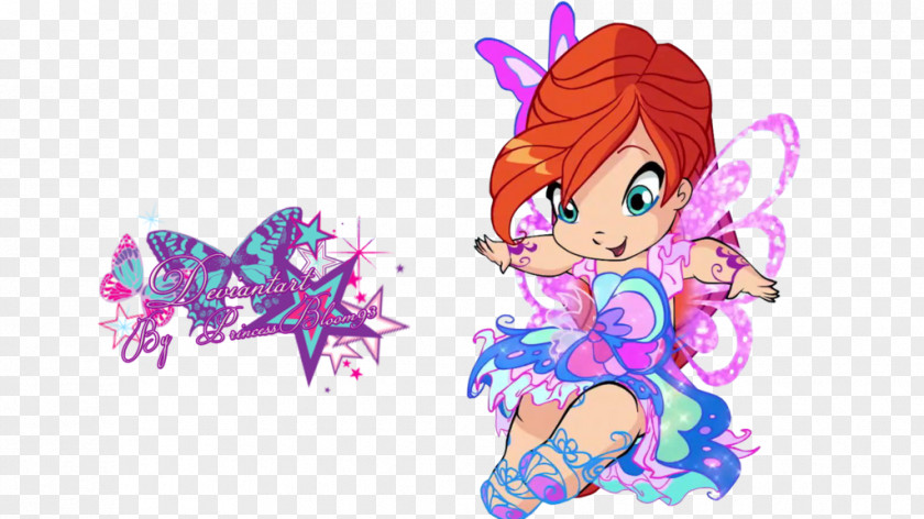 Bloom Tecna Aisha Baby Winx PNG