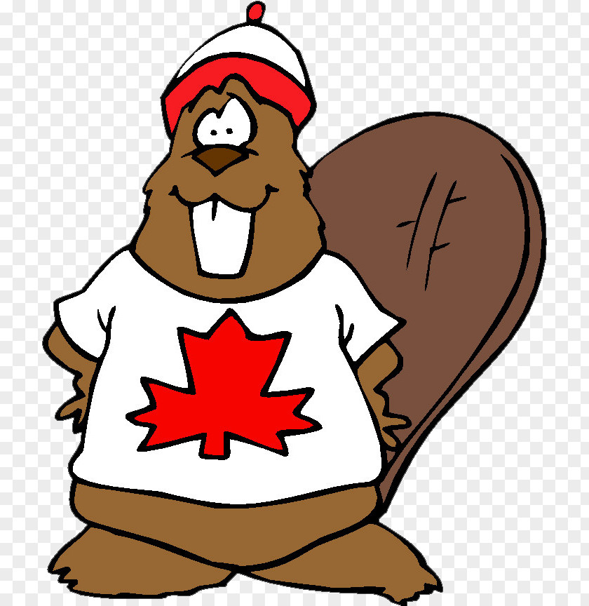 Canada Day Cartoon Mammal Clip Art Beaver Openclipart Illustration PNG