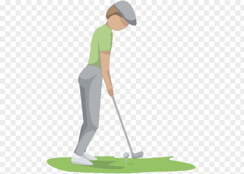 Golf Putter Balls Course Golfer PNG