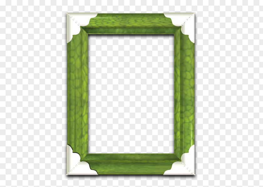 Window Picture Frames Green Rectangle Pattern PNG
