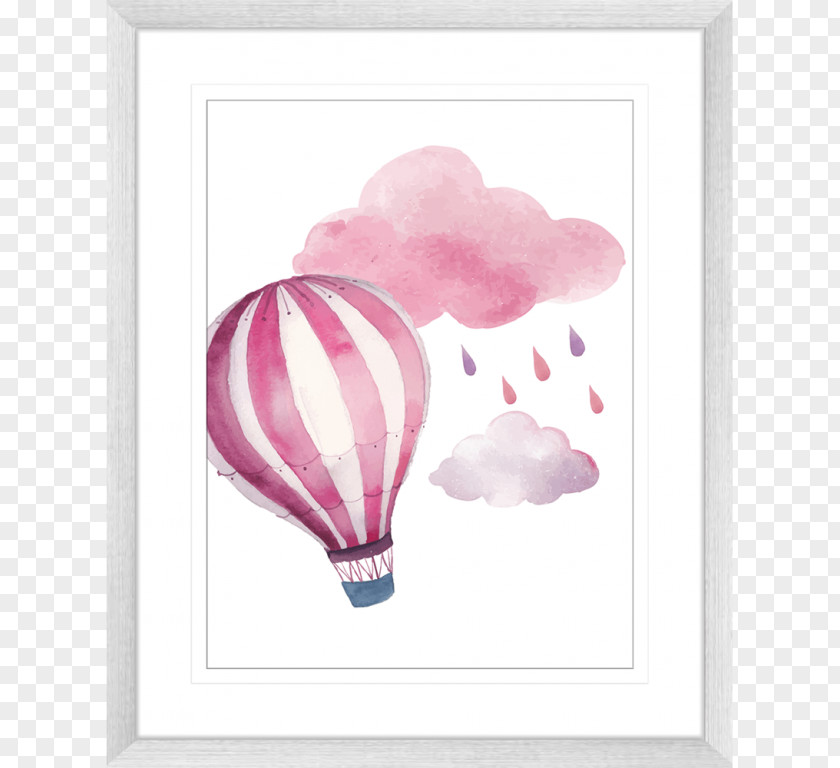 Balloon Watercolor Painting Drawing Hot Air PNG