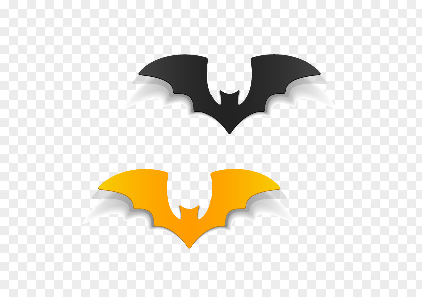 Cartoon Bat Pattern Halloween Clip Art PNG