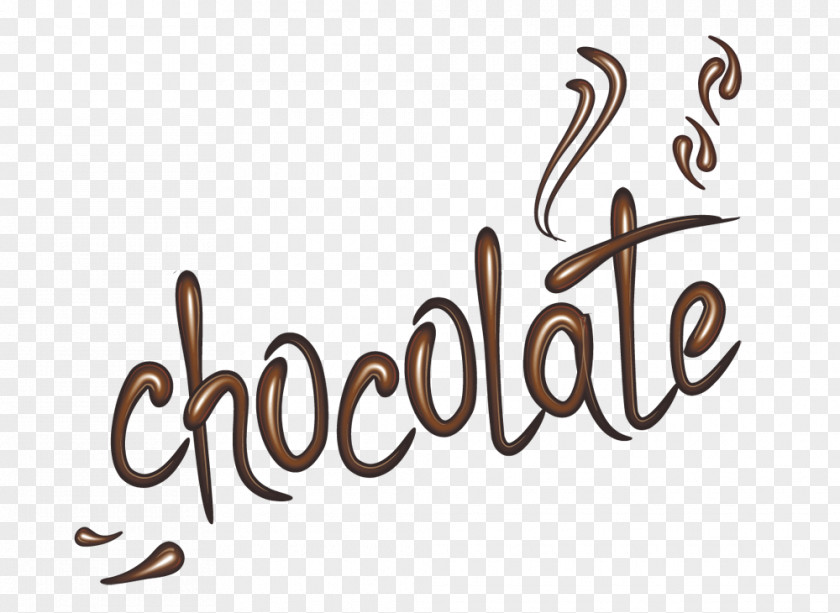 Chocolate Text Logo Clip Art Font Brand Gift PNG
