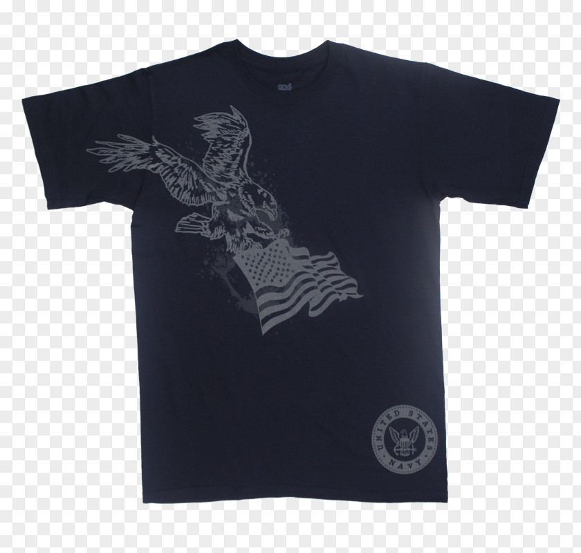 Navy Eagle T-shirt Sleeve Font PNG