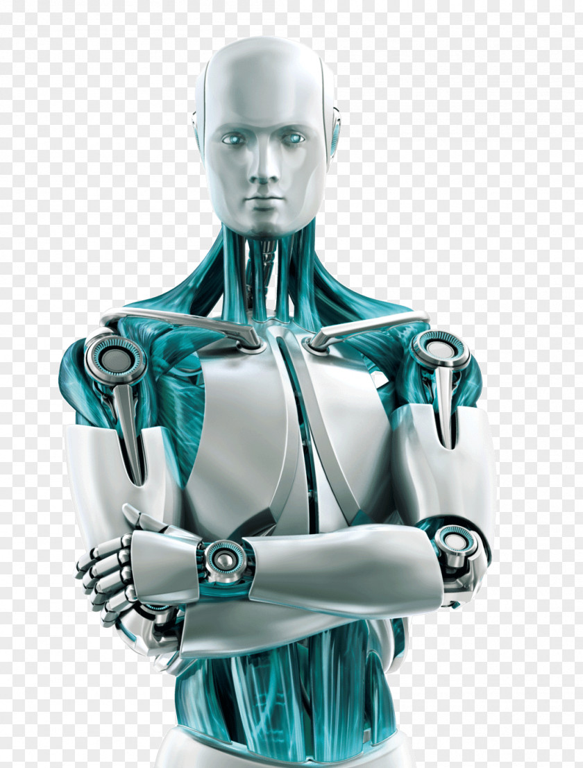 Robotic ESET NOD32 Internet Security Antivirus Software Computer PNG