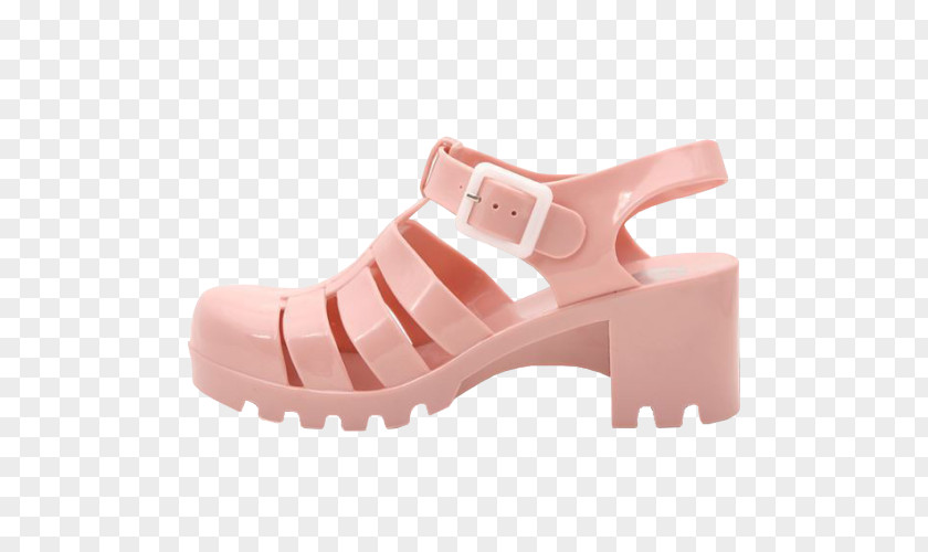Sandal Jelly Shoes Fashion Absatz PNG