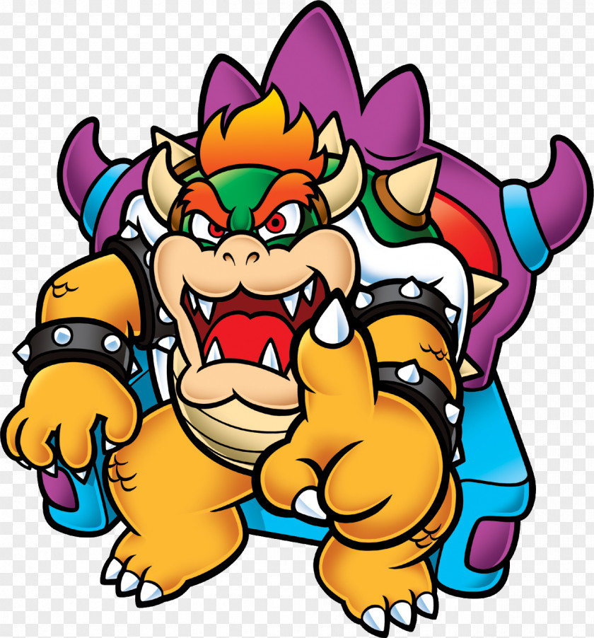 Bowser Mario Party Advance Super Bros. PNG