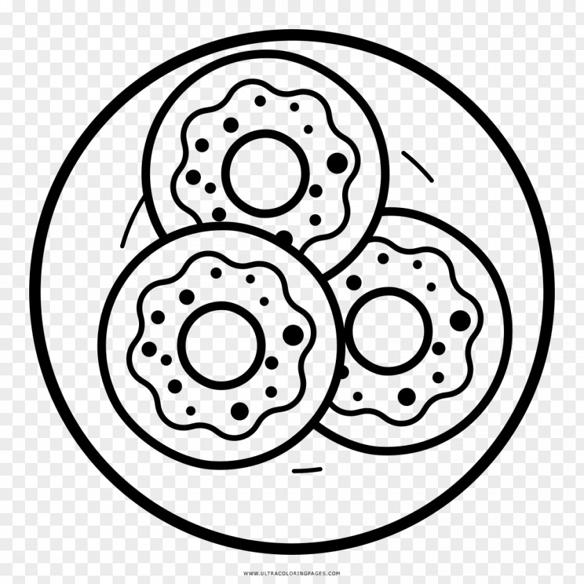 Donuts Coloring Book Berliner Drawing Ciambella PNG