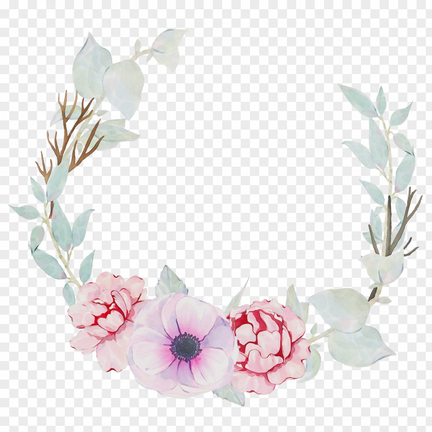 Hair Accessory Fashion Pink Flower Petal Plant PNG