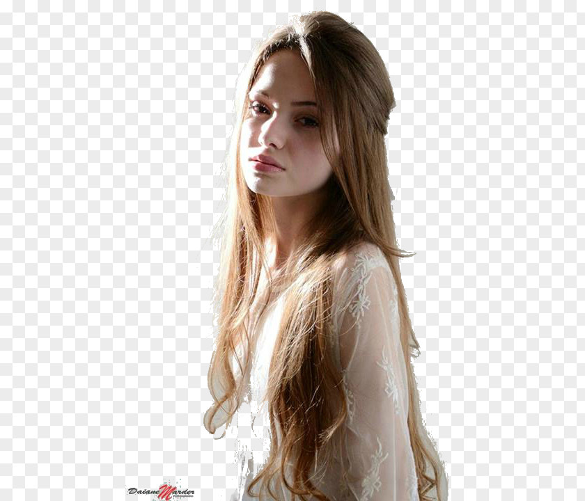 Layered Hair Long Model Fashion PNG