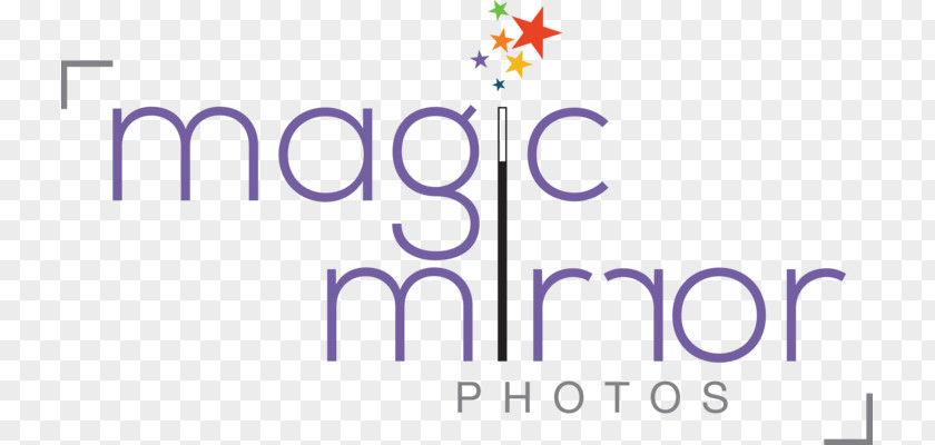 Magic Mirror Logo Brand Design Product PNG