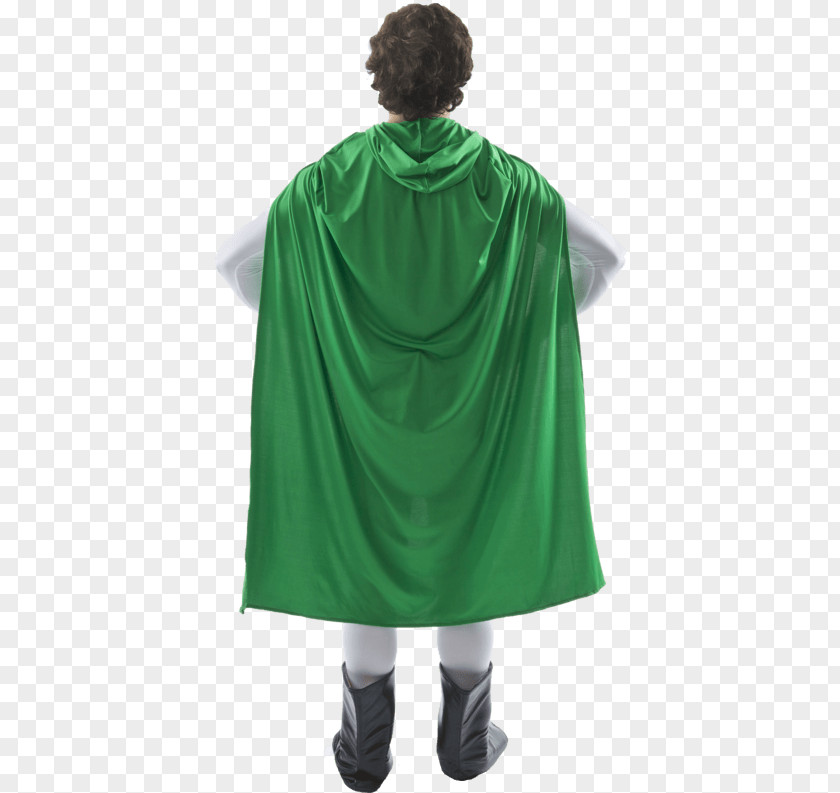 Superhero Suit Costume White Green Pants PNG