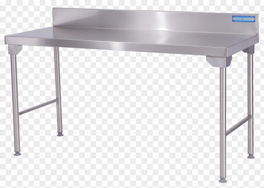 Table Furniture Desk Stainless Steel Kitchen PNG