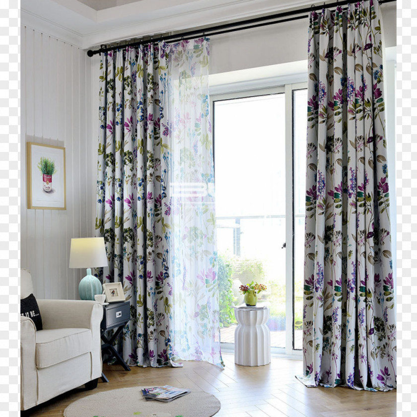 Window Curtain Living Room Bedroom Textile PNG