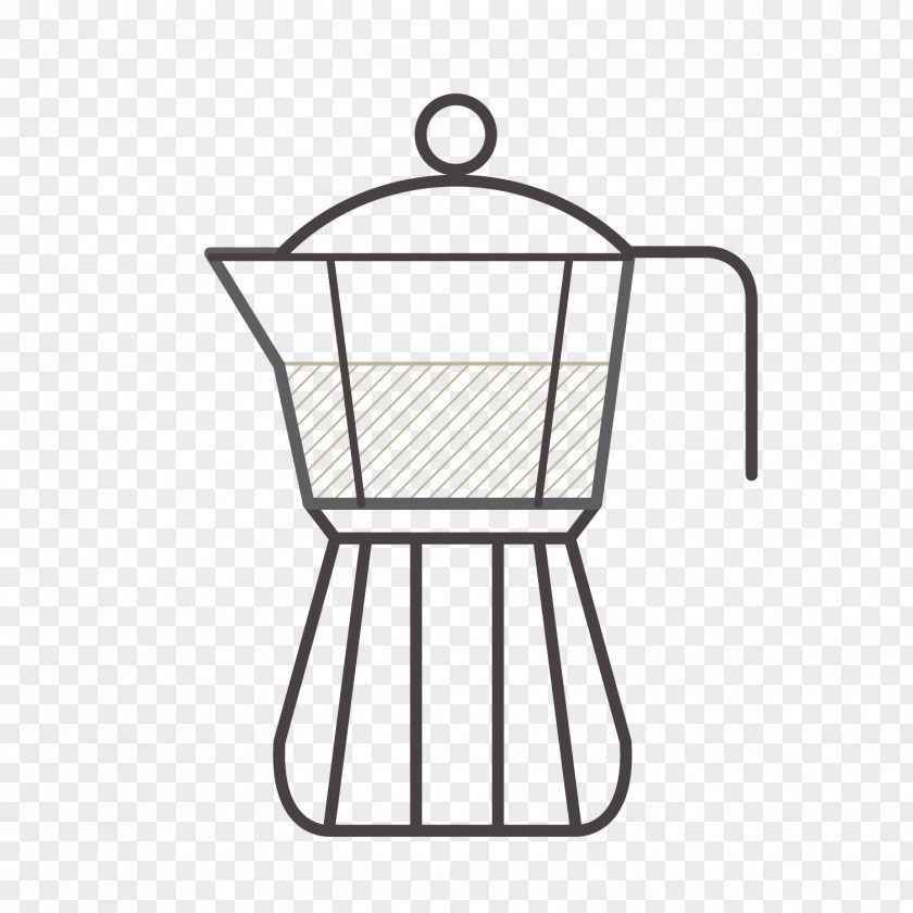 Aeropress Illustration Line Angle Product Design PNG