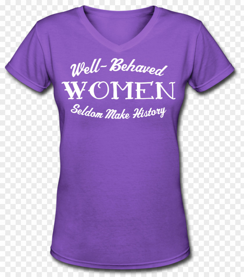 Dress Shirt T-shirt Clothing Well-Behaved Women Seldom Make History Spreadshirt PNG