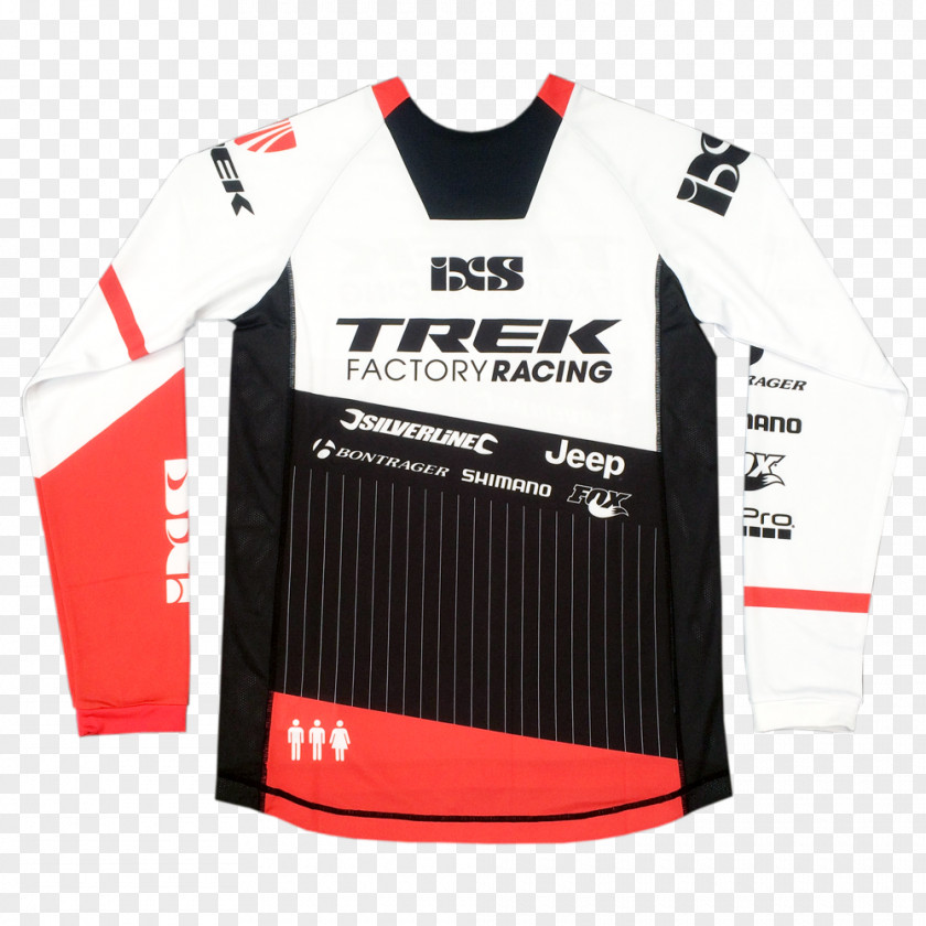 T-shirt Jersey Trek Factory Racing Bicycle Corporation Downhill Mountain Biking PNG