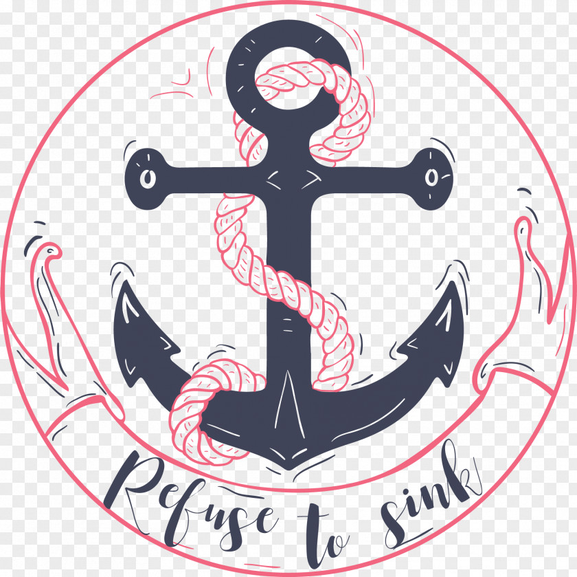 Transfer Vinyl Printing Anchor Seamanship Sailor Clip Art PNG