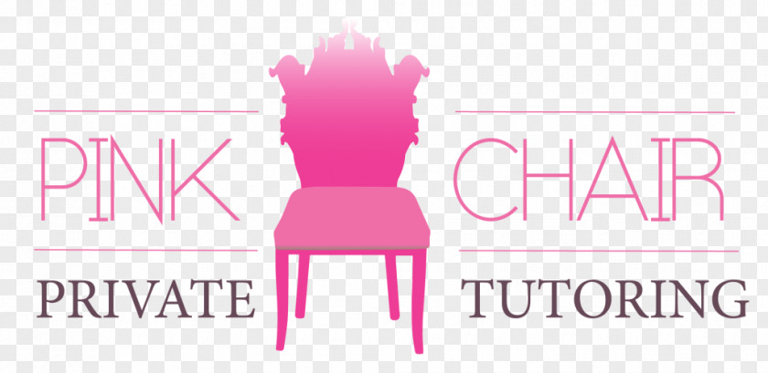 Tutoring Services Pink Chair Private Logo PNG