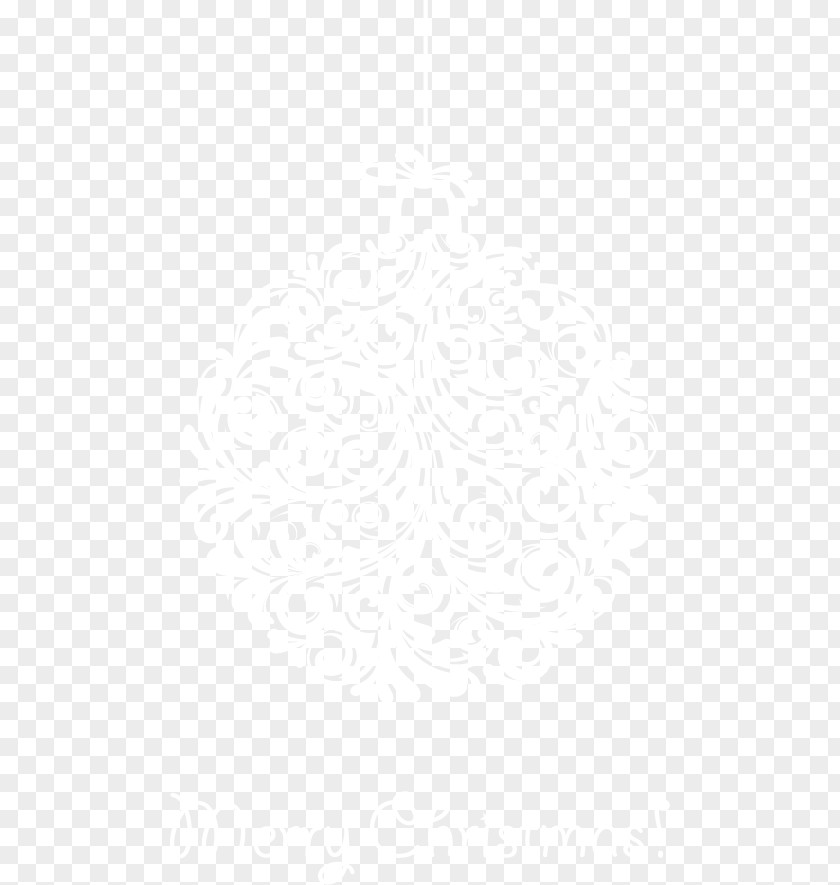 Vector Illustration Christmas Ball Point Angle Black And White PNG