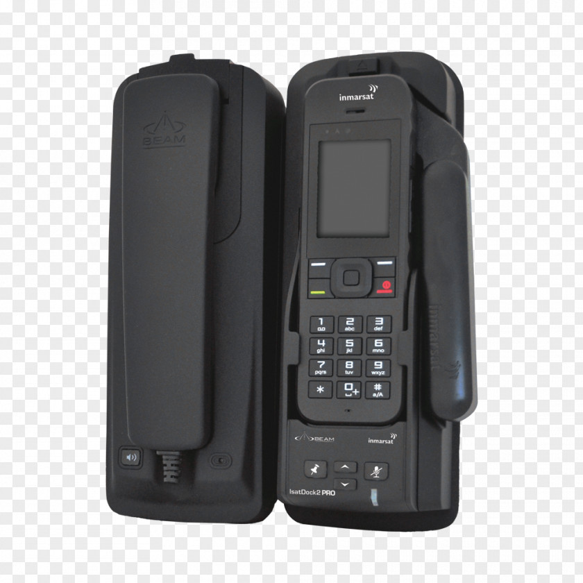 Blue Beam Satellite Phones Inmarsat IsatPhone 2 Phone Telephone PNG