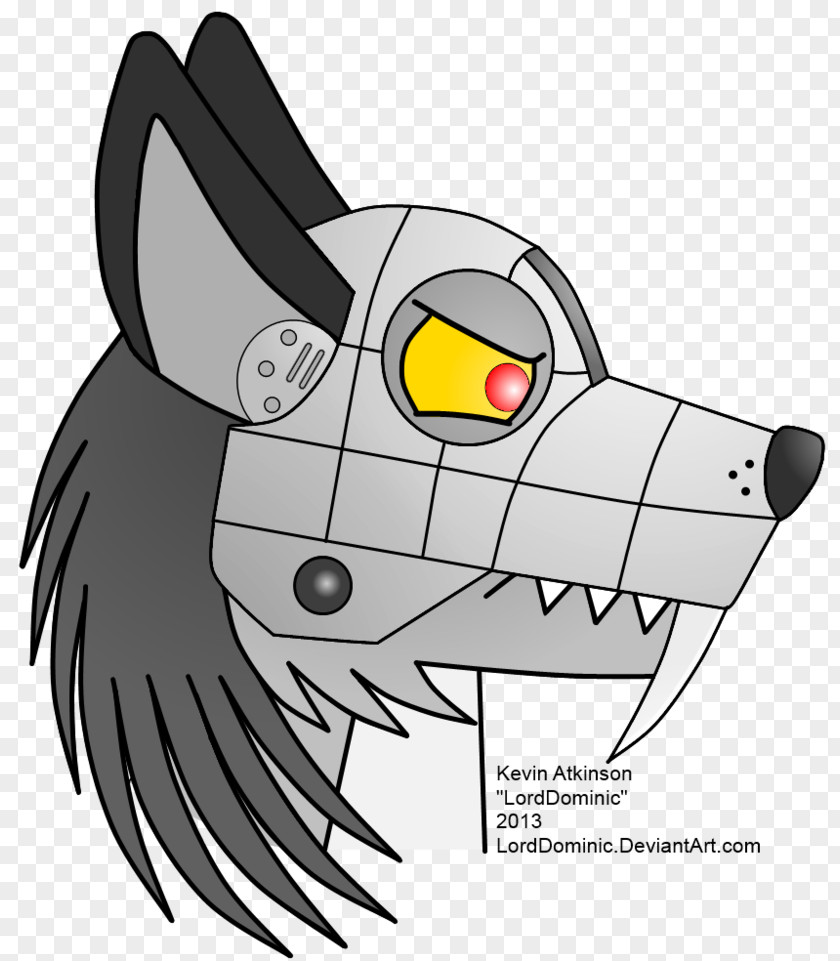 Hyena Line Art Cartoon Character Clip PNG