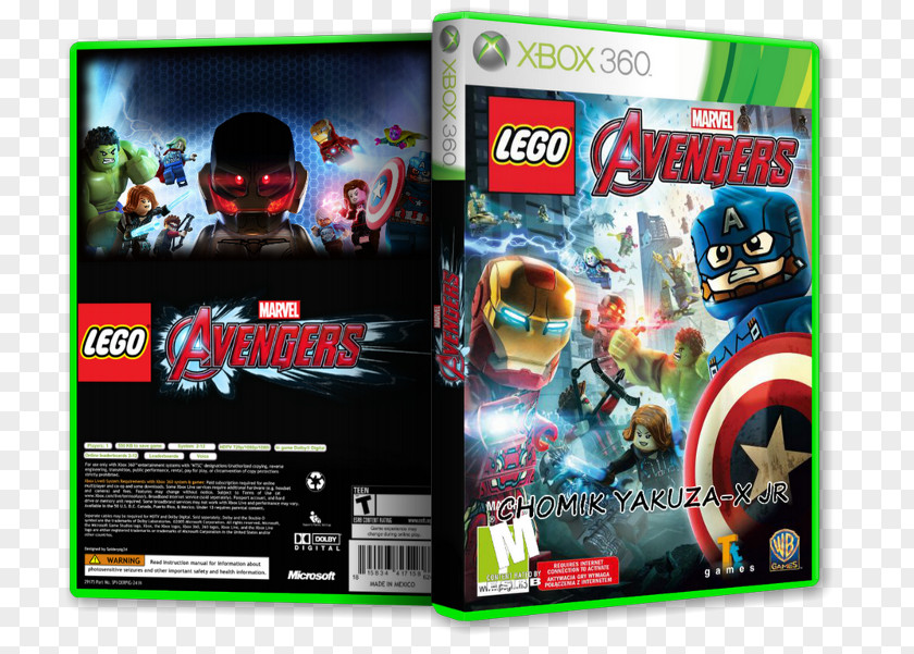 Lego Marvel's Avengers Marvel Super Heroes Xbox 360 Video Game PlayStation 4 PNG