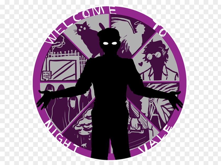 Vale Welcome To Night Fan Art Podcast T-shirt PNG