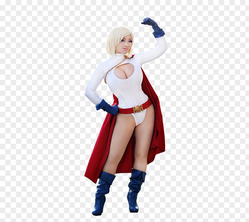 Cosplay Power Girl Character Female Costume PNG Costume, cosplay clipart PNG