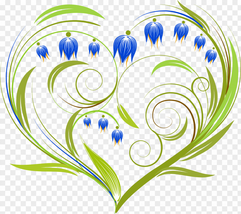Heart Floral Desktop Wallpaper Clip Art PNG