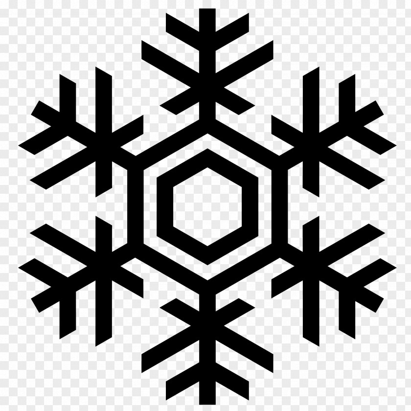 Snowflake Silhouette Image Euclidean Vector Clip Art PNG