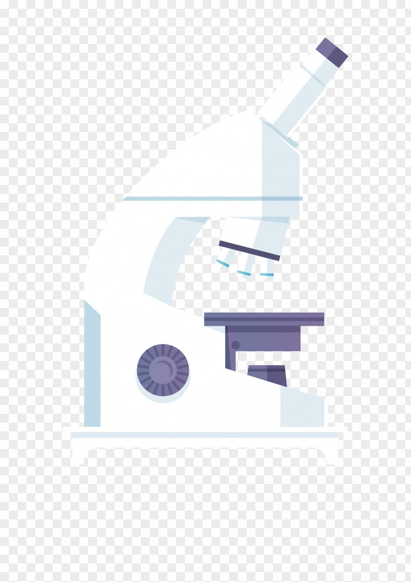 Vector Material Microscope Brand Blue Pattern PNG