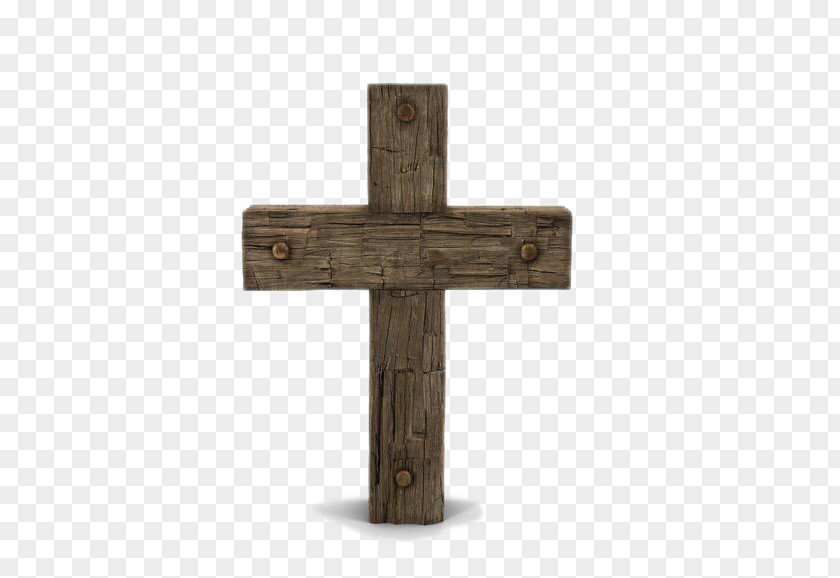 Wooden Cross Wood Icon PNG