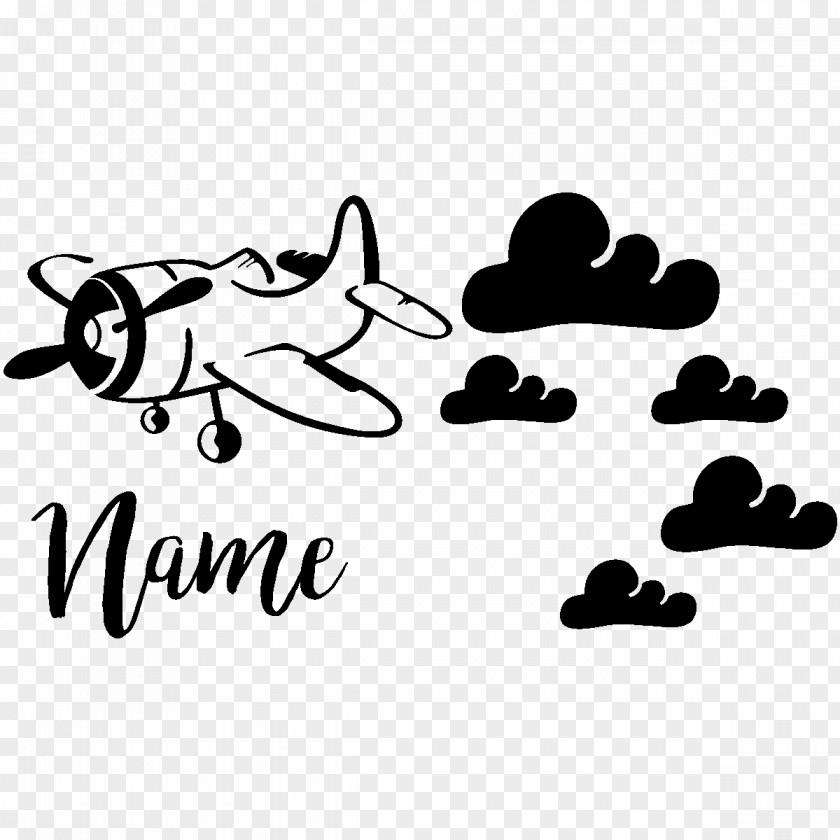 Airplane Sticker Wall Decal Aircraft PNG
