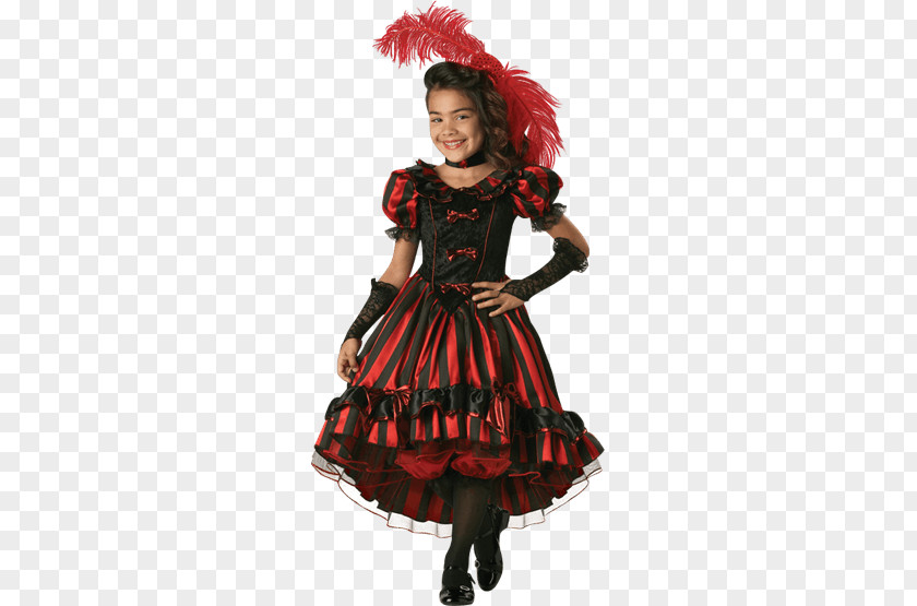 Dress Costume Can-can Dance Western Saloon PNG