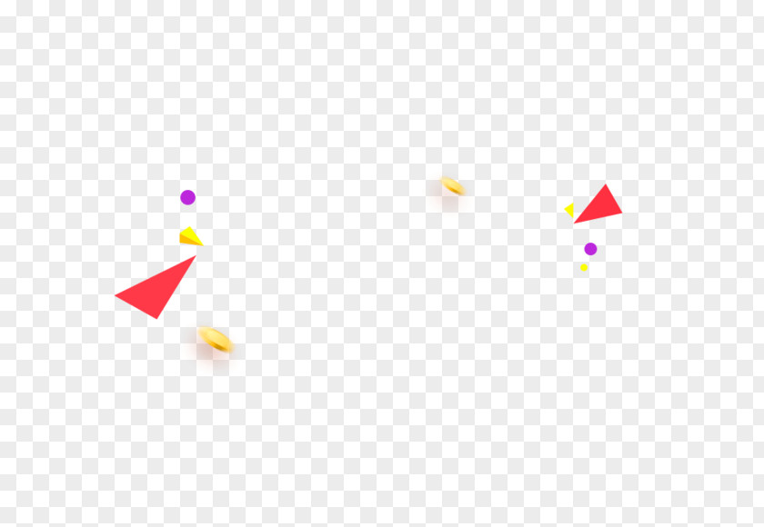 Every Now And Then Gold Dot Triangle Yellow Pattern PNG