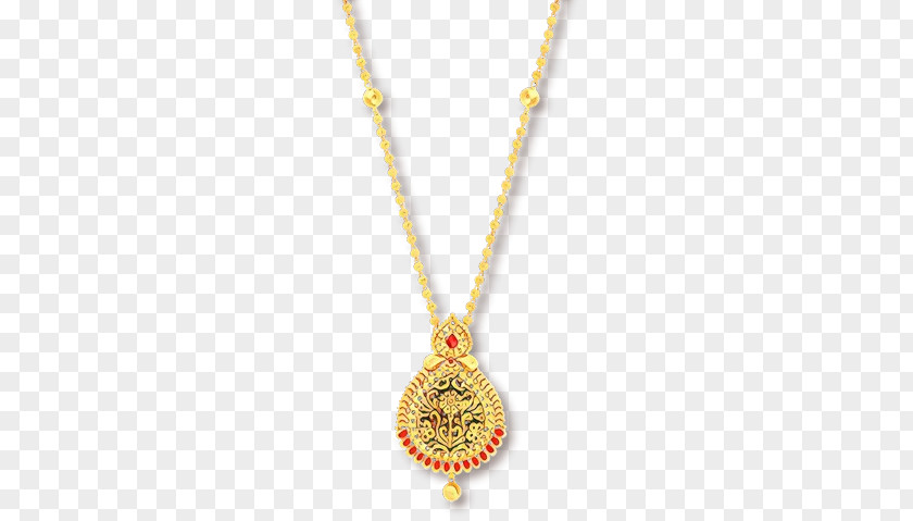 Jewellery Necklace Pendant Body Jewelry Yellow PNG