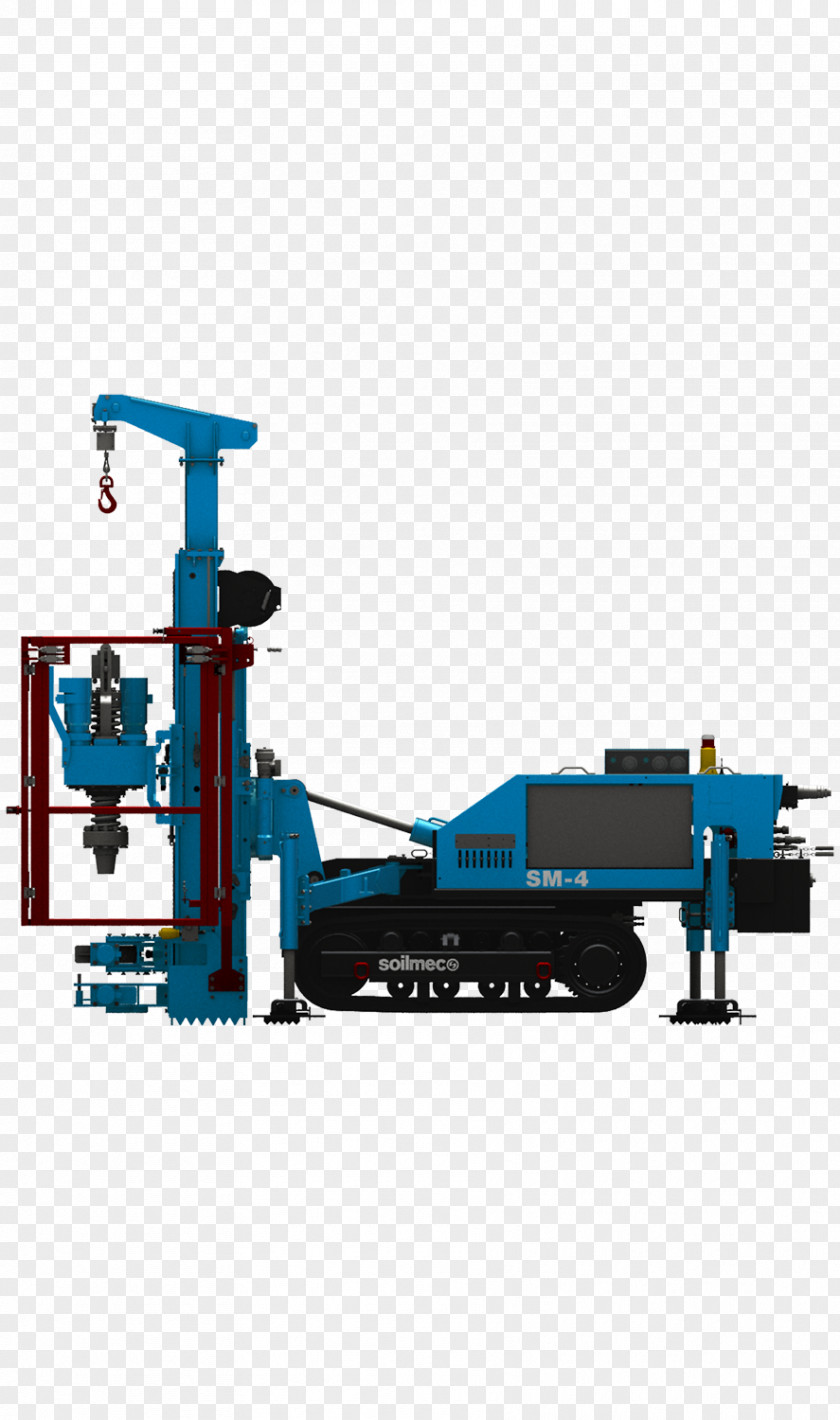 Soilmec Augers Machine Drilling Rig Cesena PNG