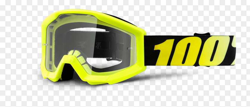 100 Off Goggles Child Glasses Yellow Mirror PNG