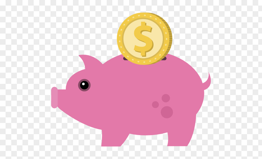 Bank Piggy Money Finance Clip Art PNG