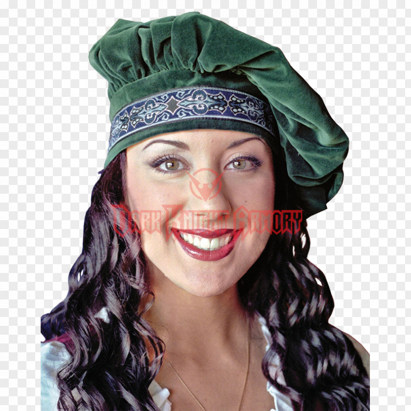 Beanie Costume Hat English Medieval Clothing PNG