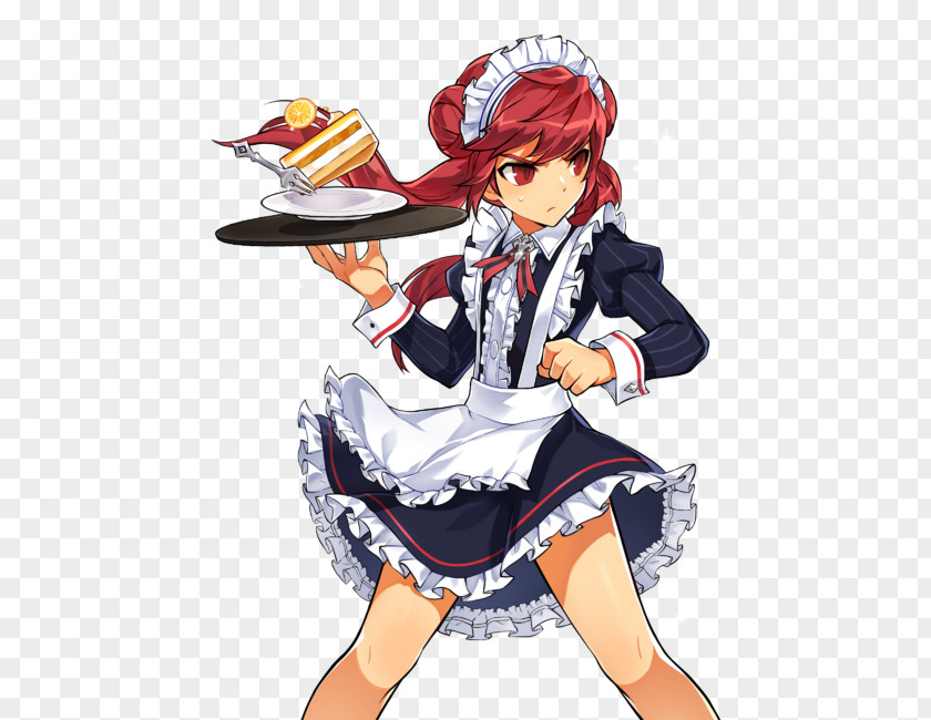 Elsword April Fool's Day Player Versus Maid El Lady PNG