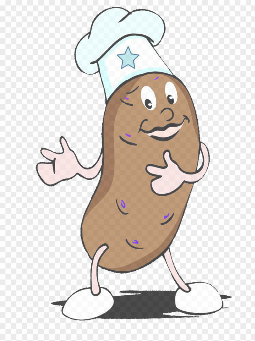 Finger Potato Cartoon PNG