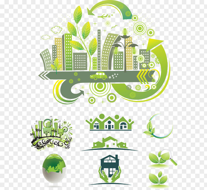 Green City Flag Air Filter Indoor Quality Pollution Building PNG