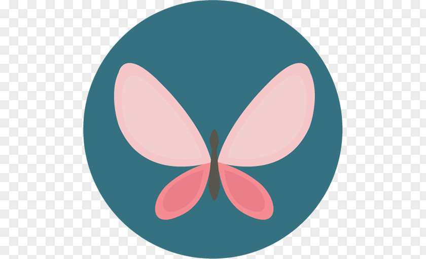 Red Butterfly Icon Design PNG