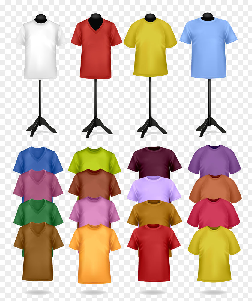 T-Shirt Collection T-shirt Stock Photography Polo Shirt PNG