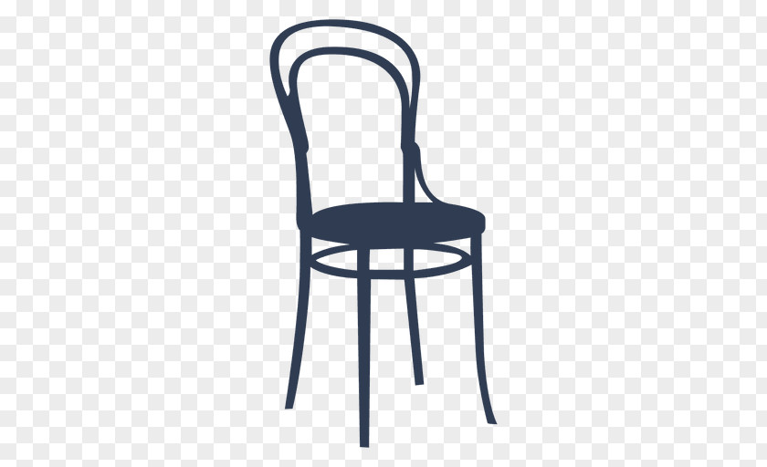 Chair No. 14 Table Bentwood PNG