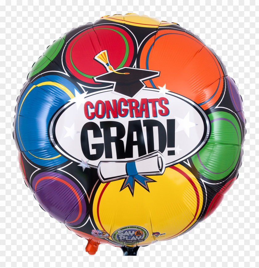 Congrats Grad Mylar Balloon Aluminium Foil BoPET Graduation Ceremony PNG