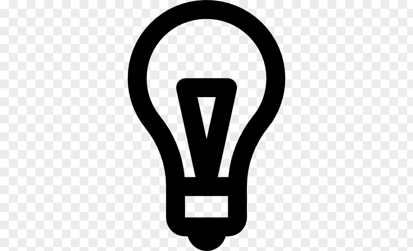 Light Incandescent Bulb Symbol PNG