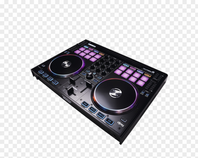 Reloop Beatpad 2 DJ Controller Disc Jockey MIDI Traktor PNG